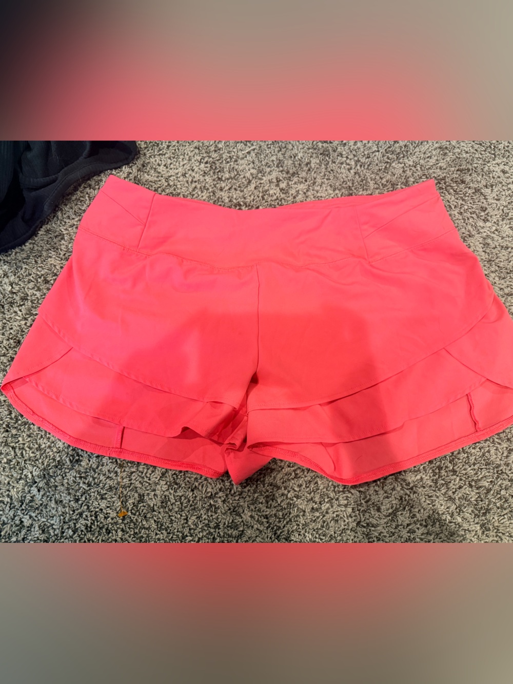 CAlia Coral Pink Active Shorts
